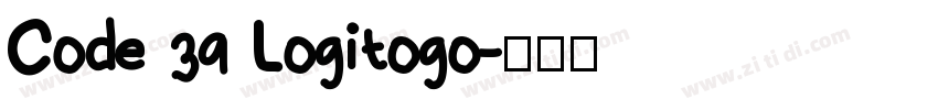 Code 39 Logitogo字体转换